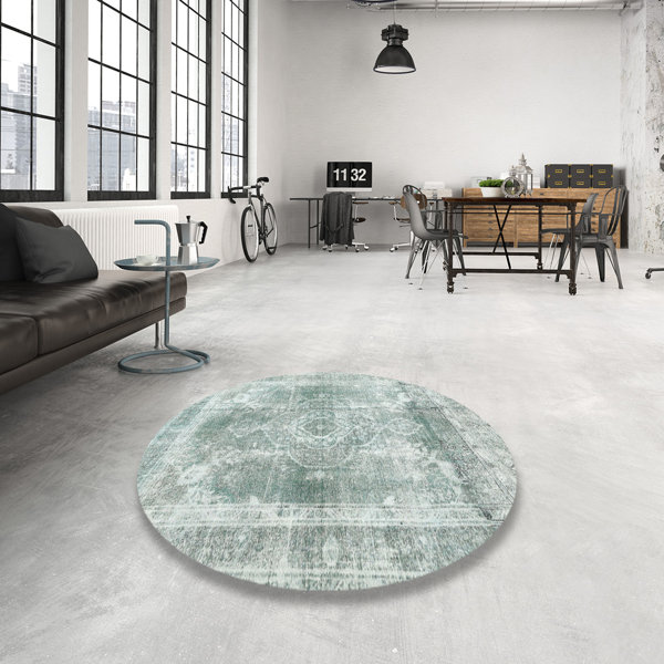 Bless international Sea Green Rug Wayfair